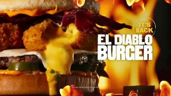 Carl's Jr. El Diablo Burger TV Spot, 'El Diablo Is Back' - Thumbnail 7