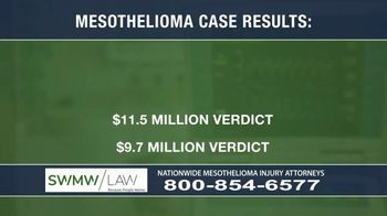 SWMW Law TV Spot, 'Mesothelioma: Multiple Verdicts' - Thumbnail 3