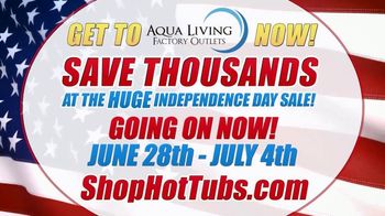 Aqua Living Stores Independence Day Sale TV Spot, 'Made in the USA' - Thumbnail 2