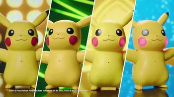 Pokemon Train and Play Deluxe Pikachu TV Spot, 'Train, Play, and Interact' - Thumbnail 8