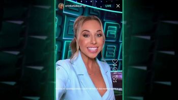 ESPN BET Sportsbook TV Spot, 'Sportsbook Tour: Get $200' Featuring Erin Kate Dolan - Thumbnail 1