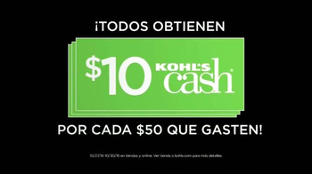 Kohl's Venta de 50 Por Ciento de Descuento TV Spot, '3x puntos' [Spanish] - Thumbnail 8