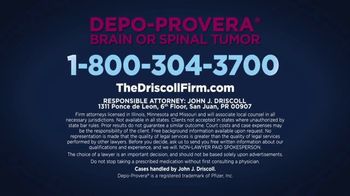 The Driscoll Firm TV Spot, 'Depo-Provera Birth Control Risks' - Thumbnail 5