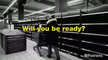 Thumbnail for 4Patriots Three-Month Survival Food TV Spot, '#1 Item in a Crisis: BOGO'