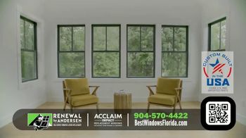 Thumbnail for Renewal by Andersen Window of Opportunity Savings Event TV Spot, 'Welcome: 60% off Third Window'
