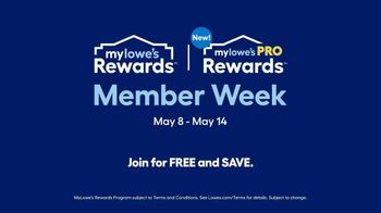 Lowe's Rewards Member Week TV Spot, 'Save Up to 40%' - Thumbnail 6