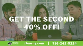 Thumbnail for Renewal by Andersen TV Spot, 'Fresh Summer Air: Buy One Get One 40% Off'