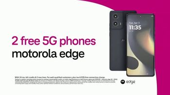 T-Mobile TV Spot, '55 and Up: Two Free 5G Phones, Motorola Edge' - Thumbnail 7