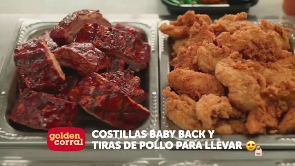 Costillas Baby Back y tiras de pollo thumbnail