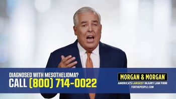 Morgan & Morgan Law Firm TV Spot, 'Mesothelioma: We'll Come to You'
