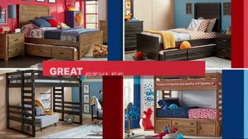 Thumbnail for Rooms to Go Memorial Day Sale TV Spot, 'Twin Panel Bed, Twin Loft Bed, Twin Bunk Bed'