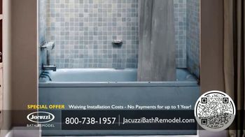 Thumbnail for Jacuzzi Bath Remodel TV Spot, 'Tell You Something: Waived Installation and No Payments'