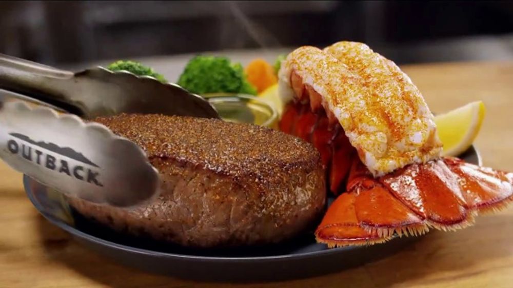 Outback Steakhouse Steak & Lobster TV Spot, 'Popular Demand Lunch Combos' iSpot.tv